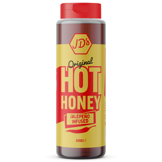 JD’s HOT HONEY | HOT SWEET HONEY | 350g BOTTLE
