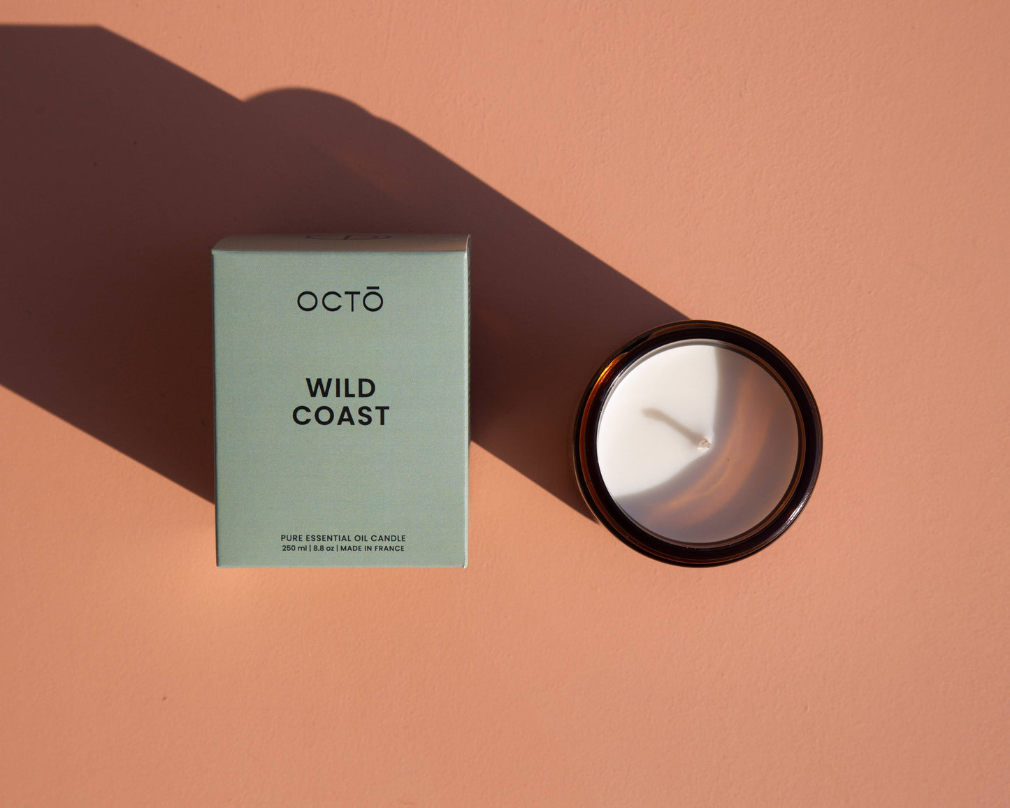 OCTŌ - Wild Coast (Spruce + Eucalyptus + Juniper + Peppermint) | Amber Jar Candle