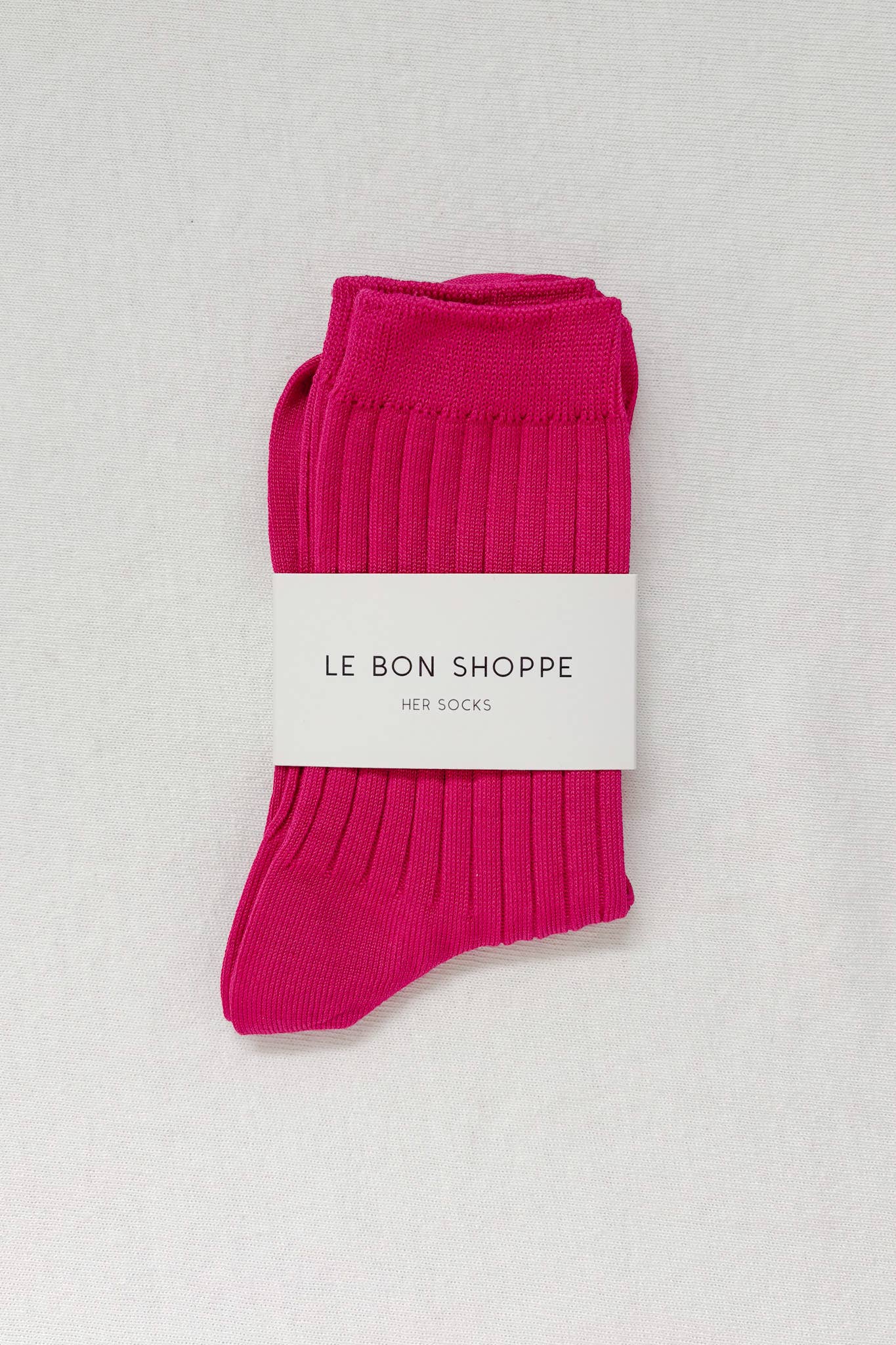 HER SOCKS | VARIOUS COLOURS | MERCERIZED COMBED COTTON RIB | LE BON SHOPPE