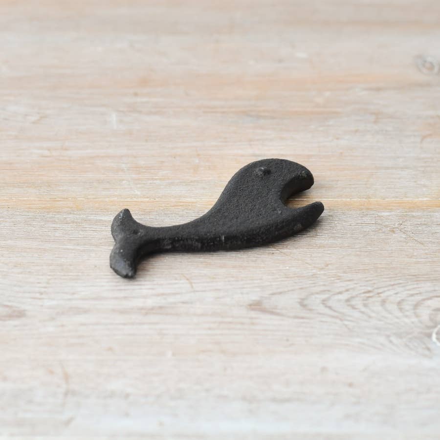 Cast Iron Whale Bottle Opener, 8.5cm