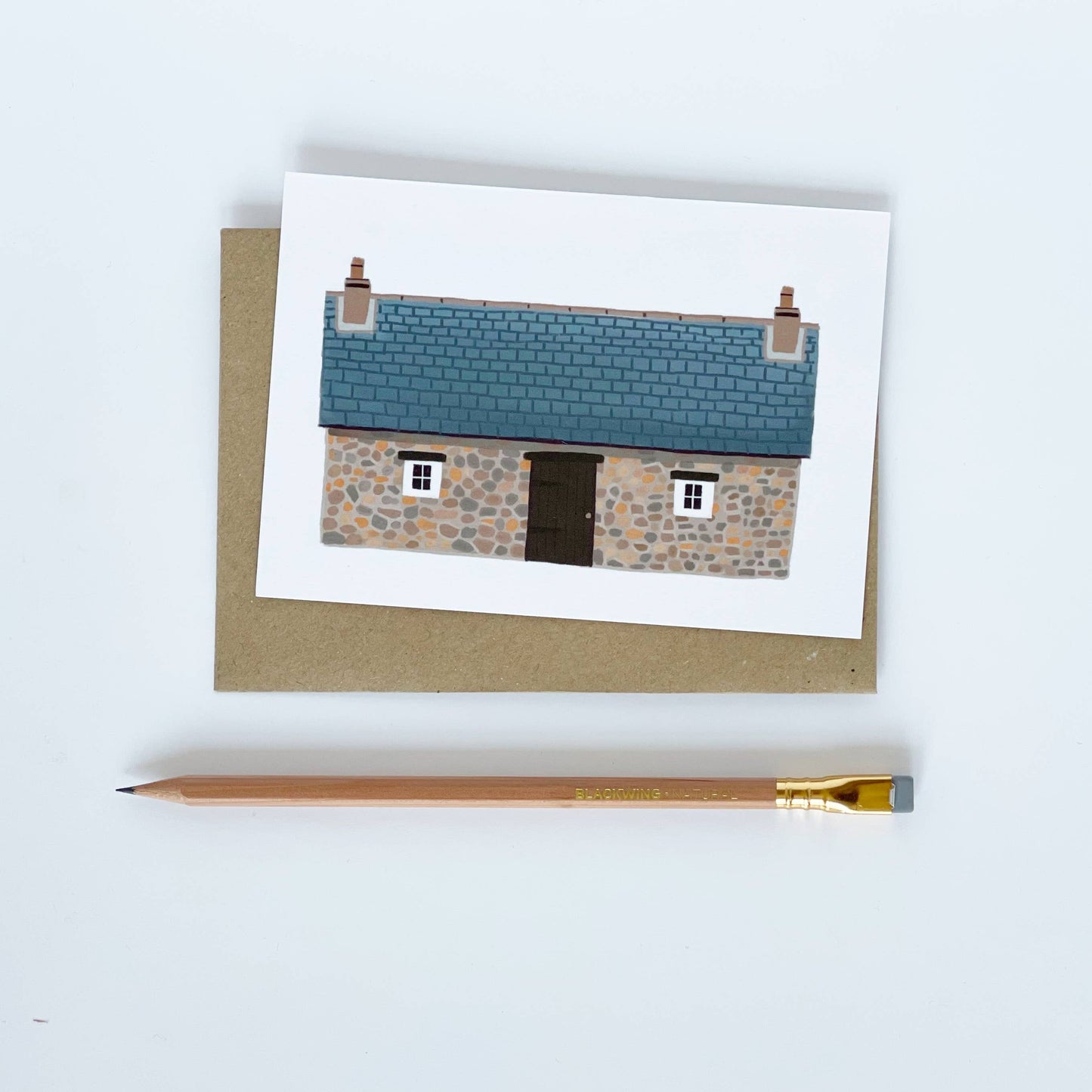 Lomond Paper Co - Scottish Bothy - Colour Blank Card