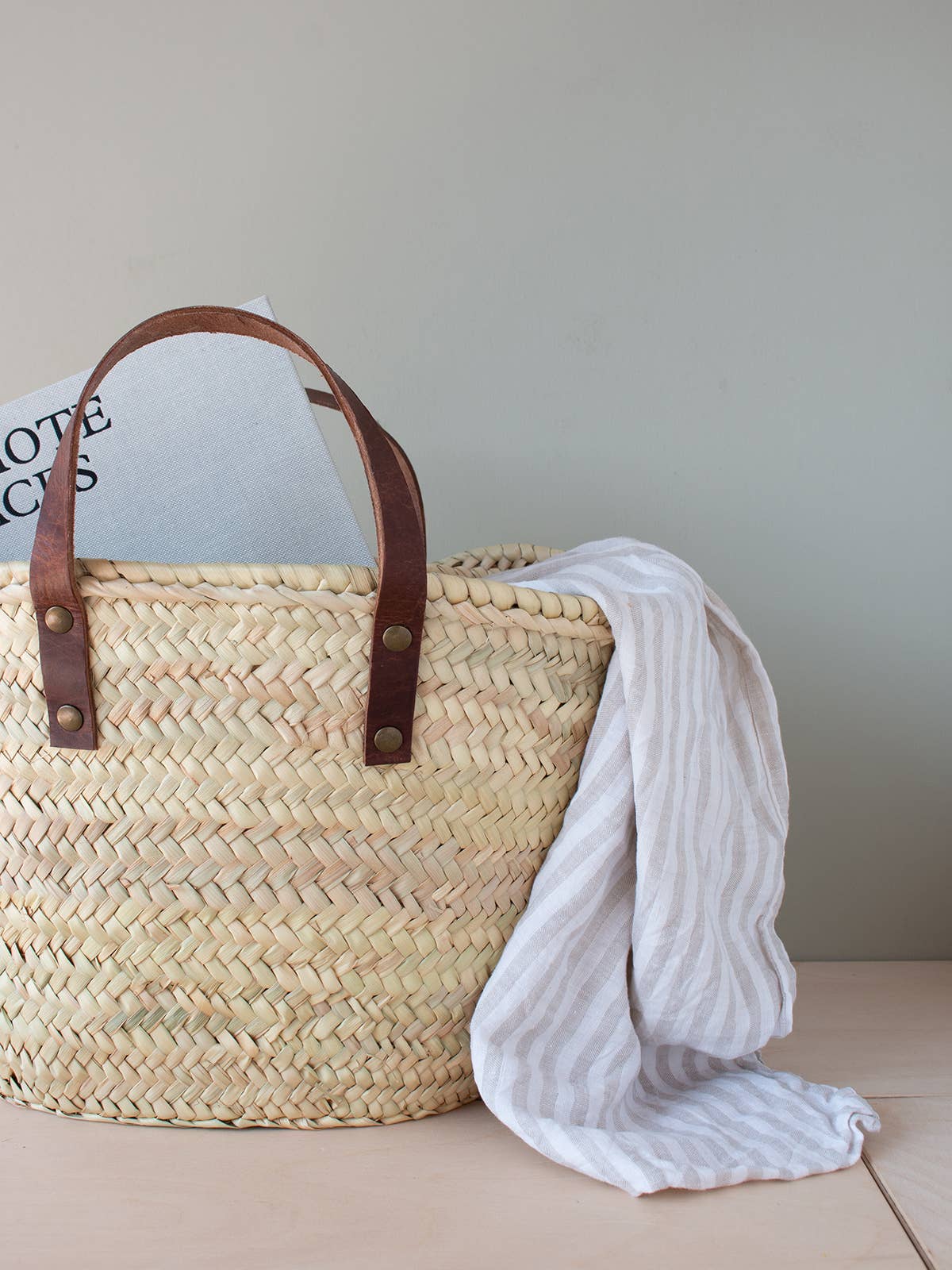 Bohemia Design - Mini Valencia Basket, Tan