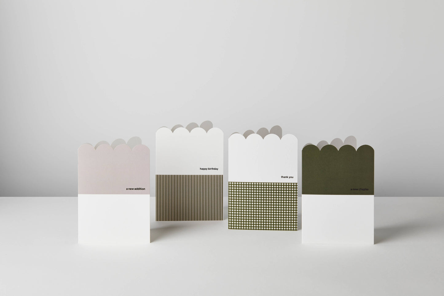 HAPPY BIRTHDAY SCALLOP GREETING CARD | SINGLES IN CELLOS