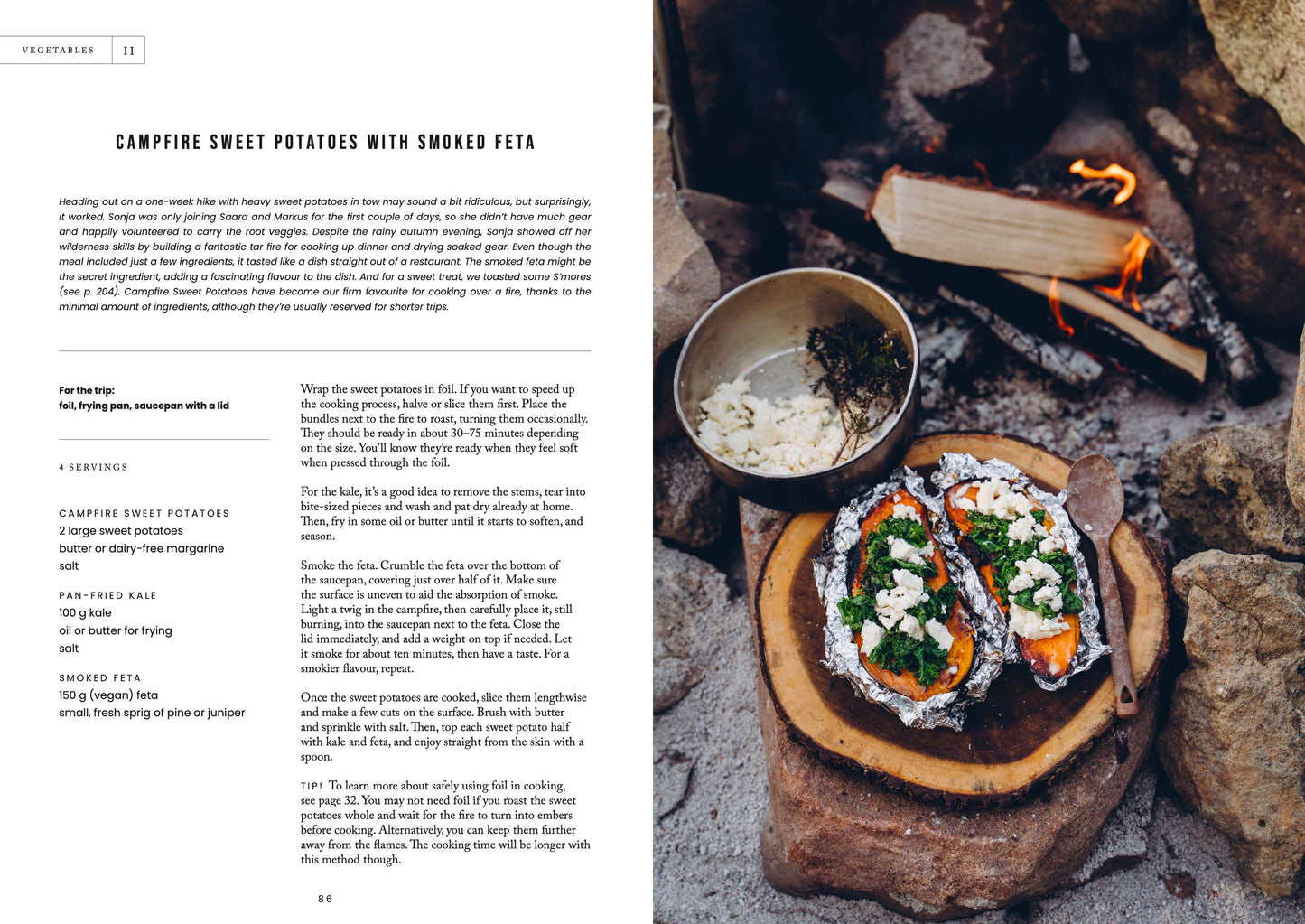 FOOD OVER THE CAMPFIRE | RECIPES FOR DAY HIKES & WILDERNESS