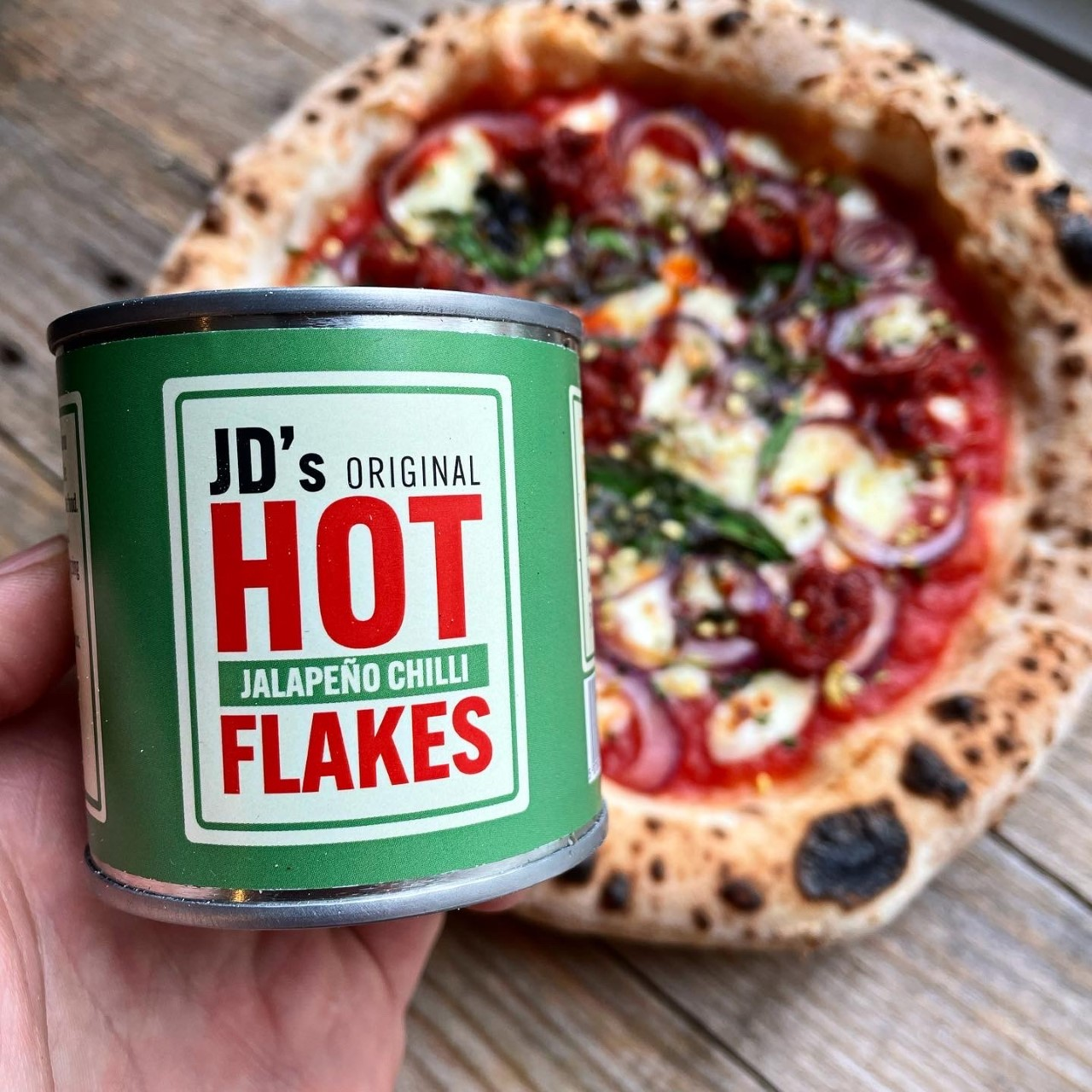 JD’s HOT HONEY | HOT JALAPEÑO CHILLI FLAKES |35g TIN
