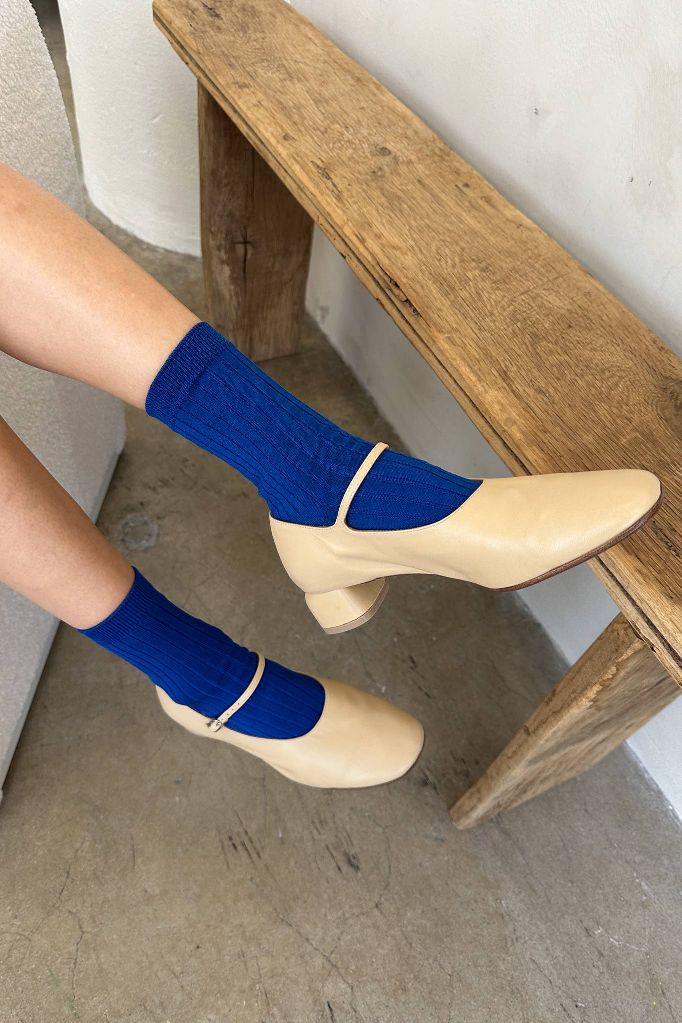HER SOCKS | VARIOUS COLOURS | MERCERIZED COMBED COTTON RIB | LE BON SHOPPE
