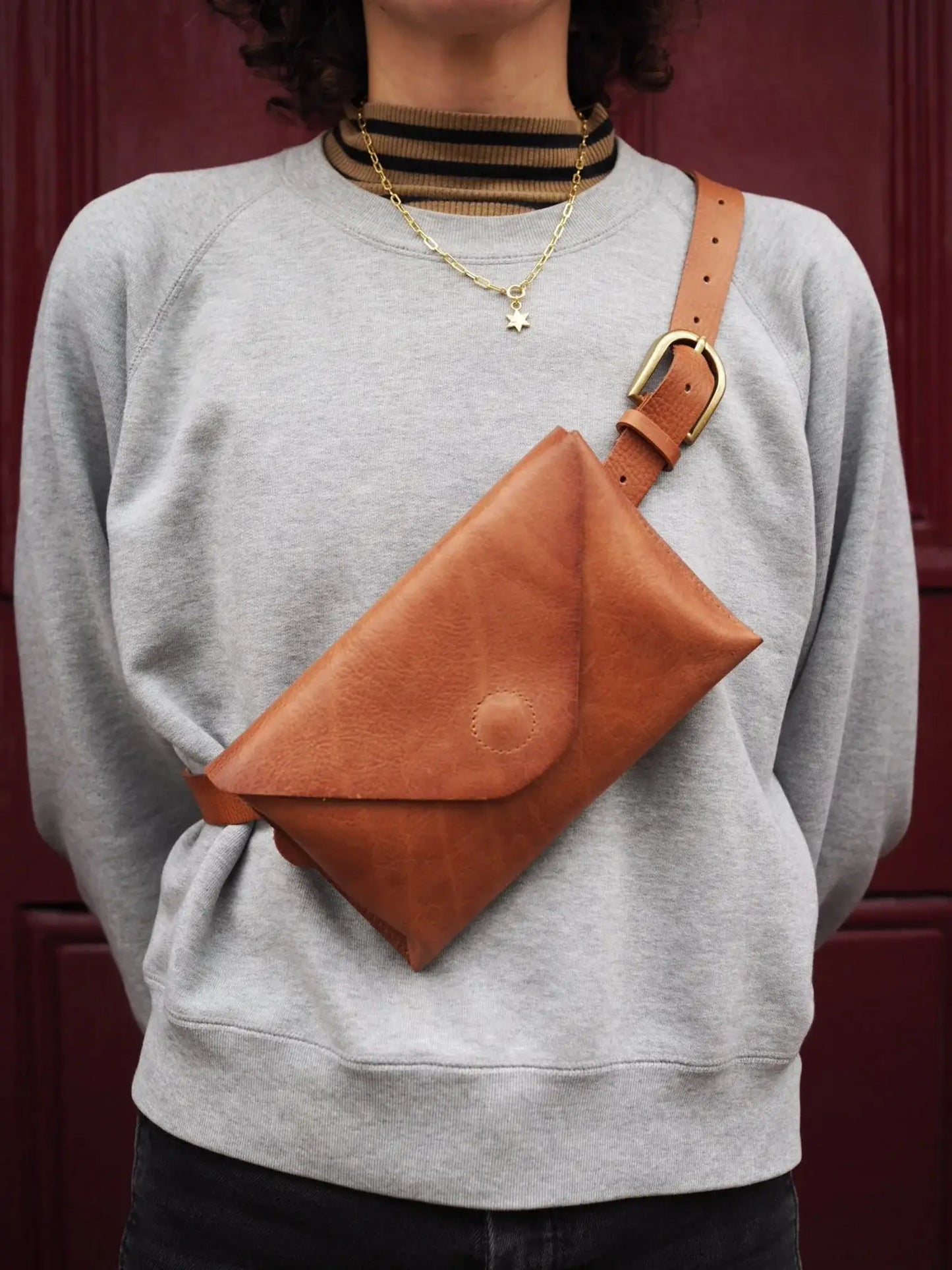 Roake Studio - Betty Leather Belt Bag - Tan