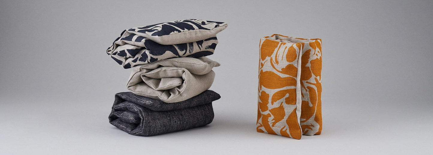 WHEAT BAG | LINEN | NAVY | BLÄSTA HENRIËT