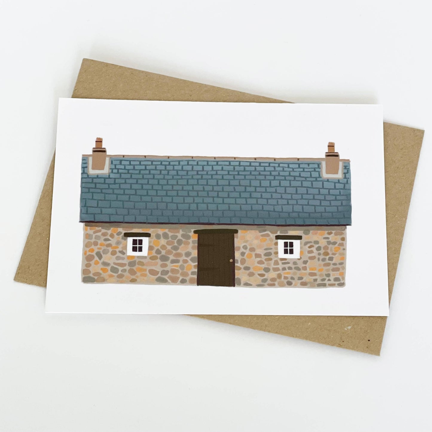 Lomond Paper Co - Scottish Bothy - Colour Blank Card