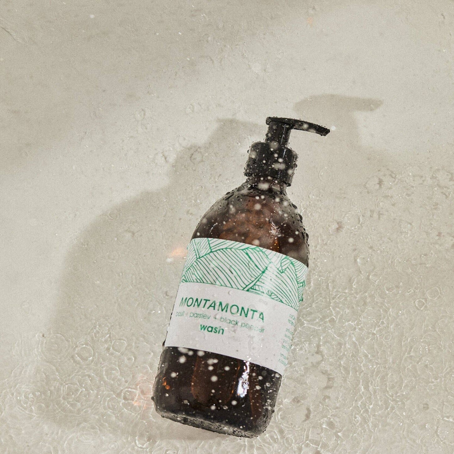 MONTAMONTA - Basil + Parsley Seed + Black Pepper Wash / 500ml