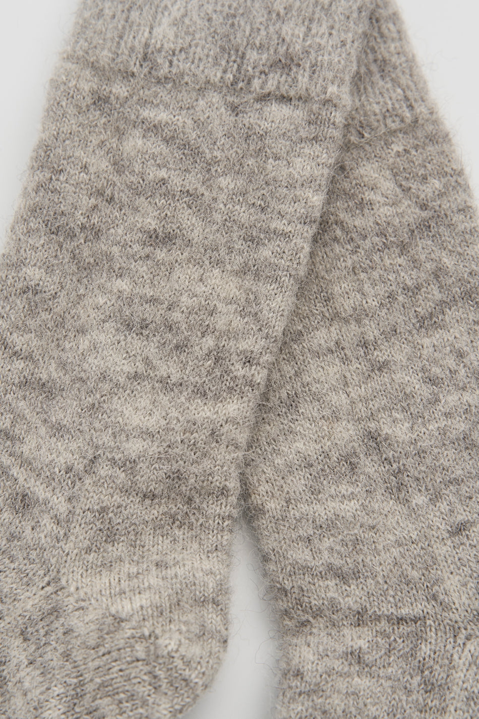 Pairs Socks - Correct Grey Ultra Soft Alpaca Bed Socks