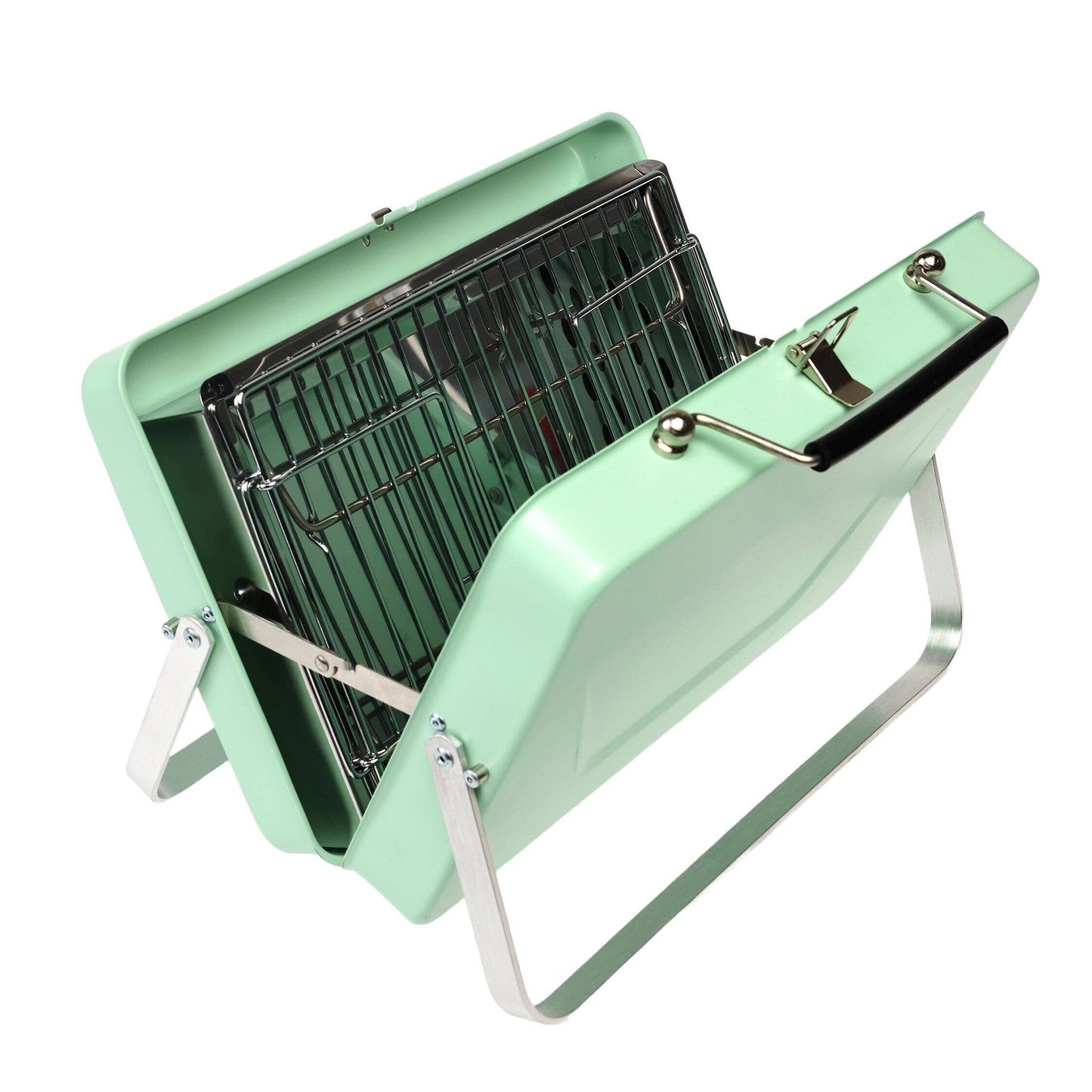 REX LONDON |PORTABLE SUITCASE BBQ | PISTACHIO