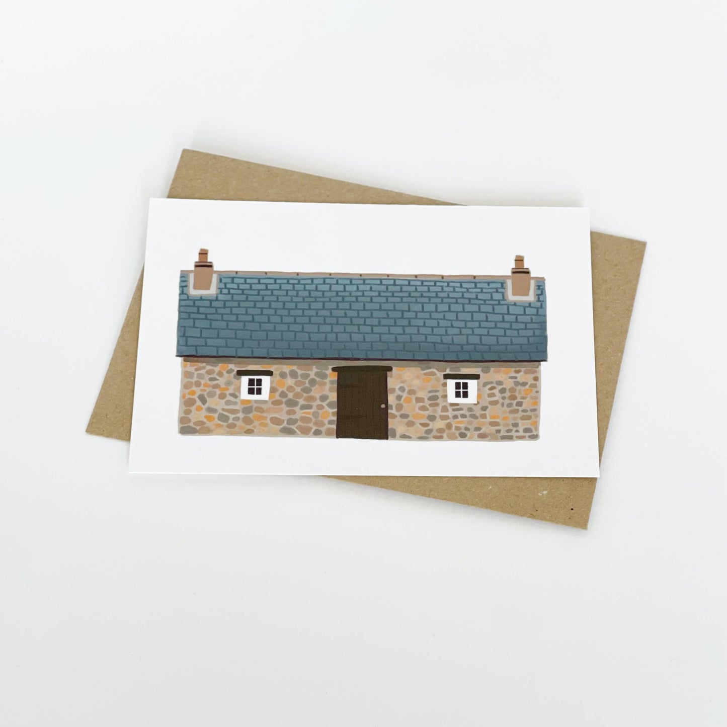 Lomond Paper Co - Scottish Bothy - Colour Blank Card