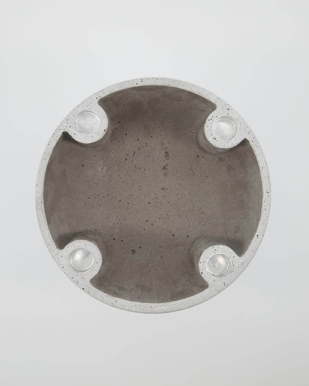 MARB CANDLE HOLDER BOWL | GREY | POLYSTONE | BY HOUSE DOCTOR