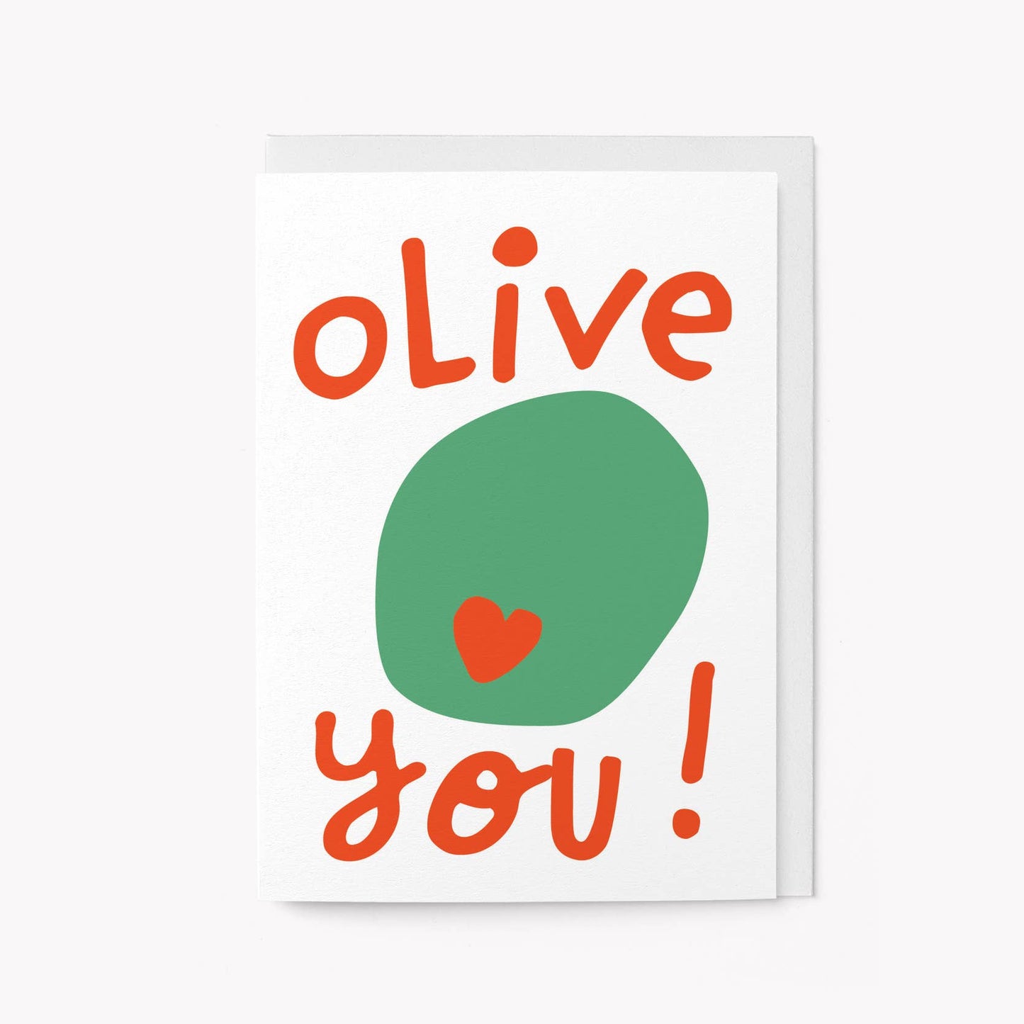 Graphic Factory - Olive you - Greeting Card