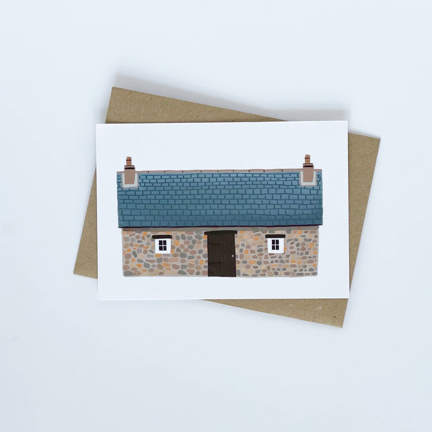 Lomond Paper Co - Scottish Bothy - Colour Blank Card