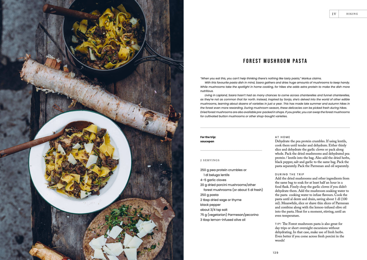 FOOD OVER THE CAMPFIRE | RECIPES FOR DAY HIKES & WILDERNESS