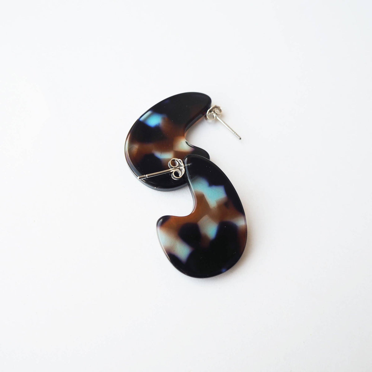 Custom Made - Coral Mini Teardrop Earrings- teardrop acetate resin earring