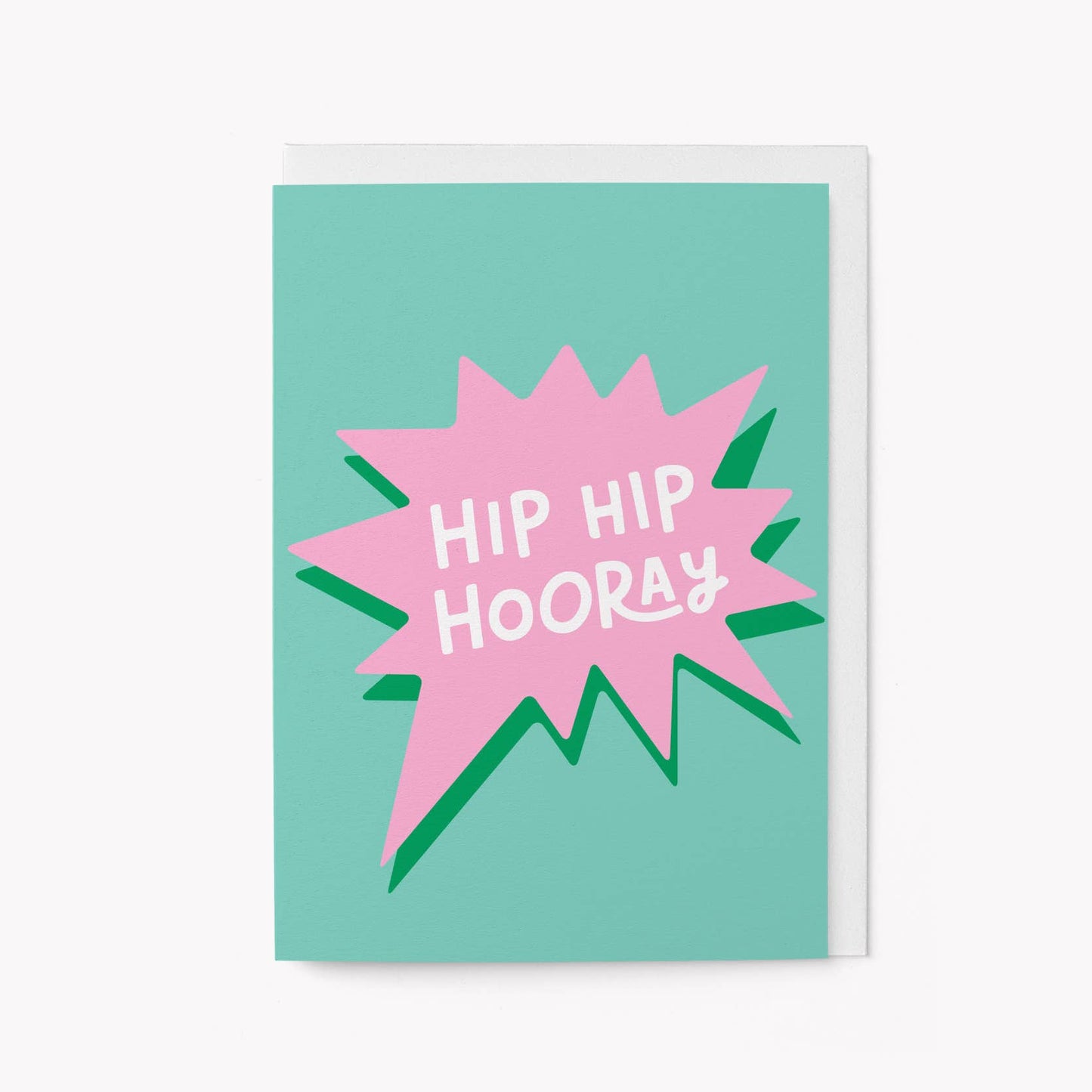 Graphic Factory - Hip Hip Hooray - Birthday Greeting Card