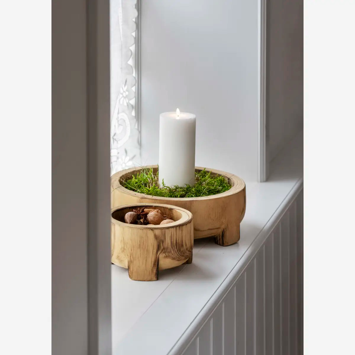 WOODEN BOWL | PAULOWNIA WOOD | MEDIUM | MADAM STOLTZ