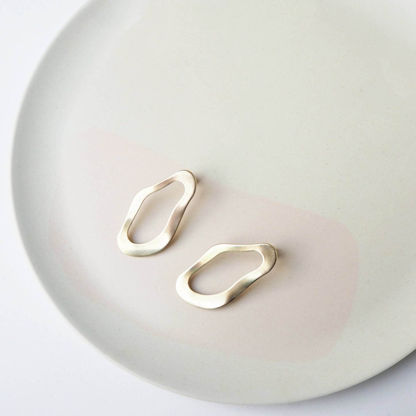 Custom Made - Pool Statement Stud Earrings