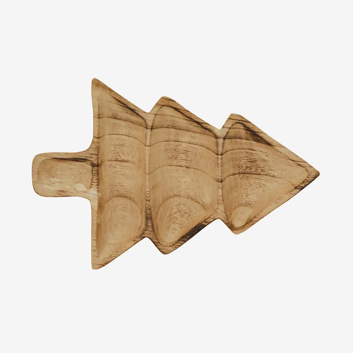 WOODEN CHRISTMAS TREE TRAY | NATURAL | MADAM STOLTZ