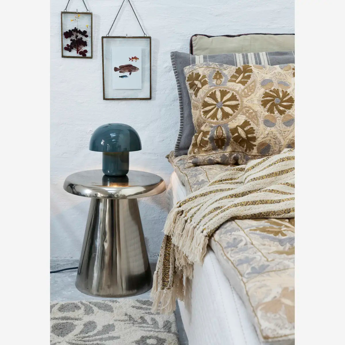 ENAMEL SIDE TABLE | STEEL | MADAM STOLTZ