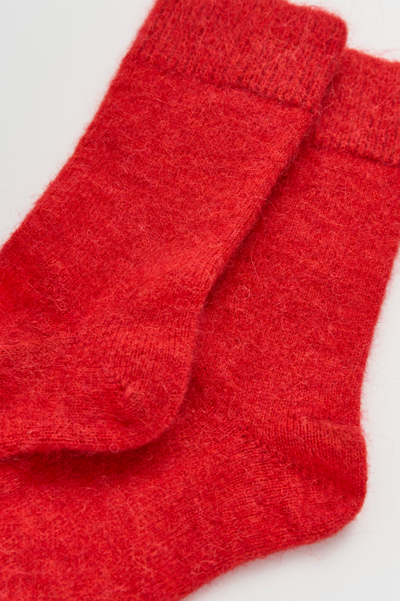 Pairs Socks - Postbox Red Ultra Soft Alpaca Socks