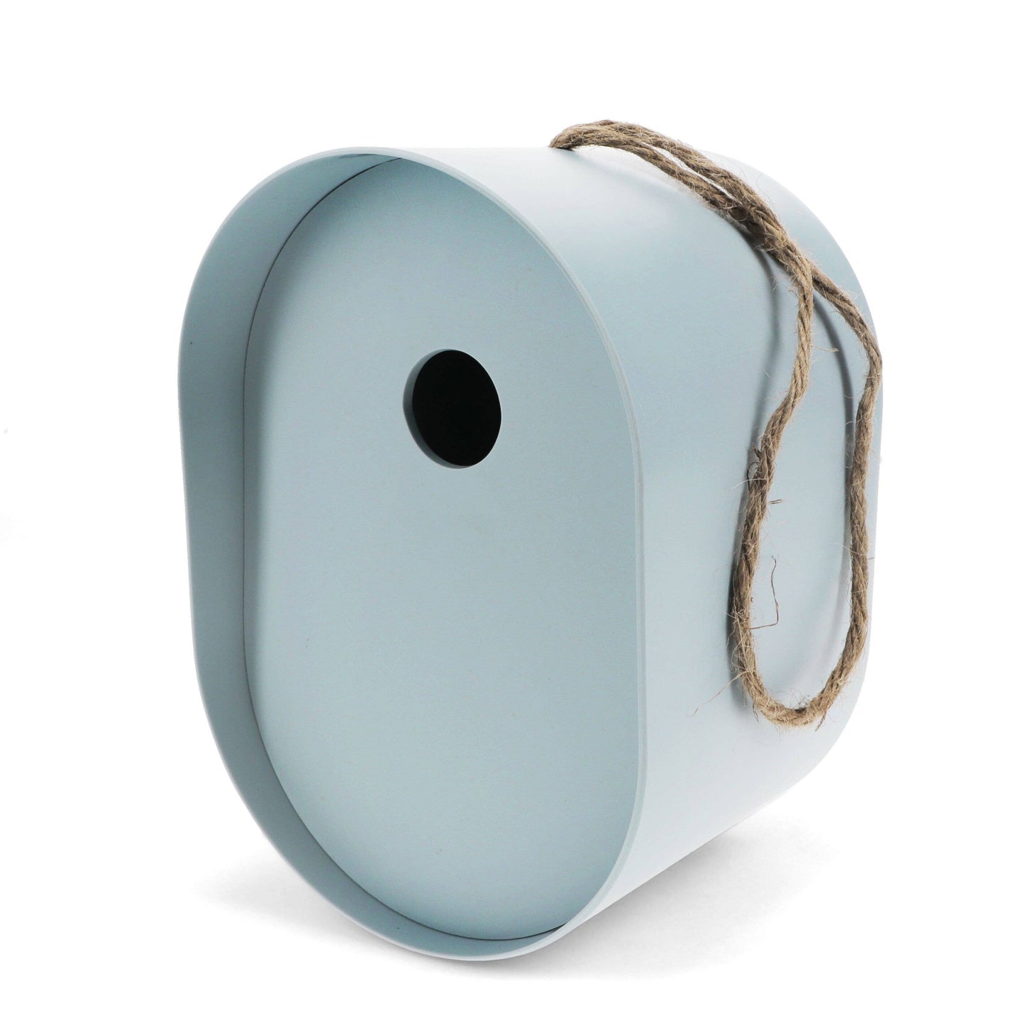 REX LONDON |OVAL BAMBOO BIRDHOUSE | BLUE