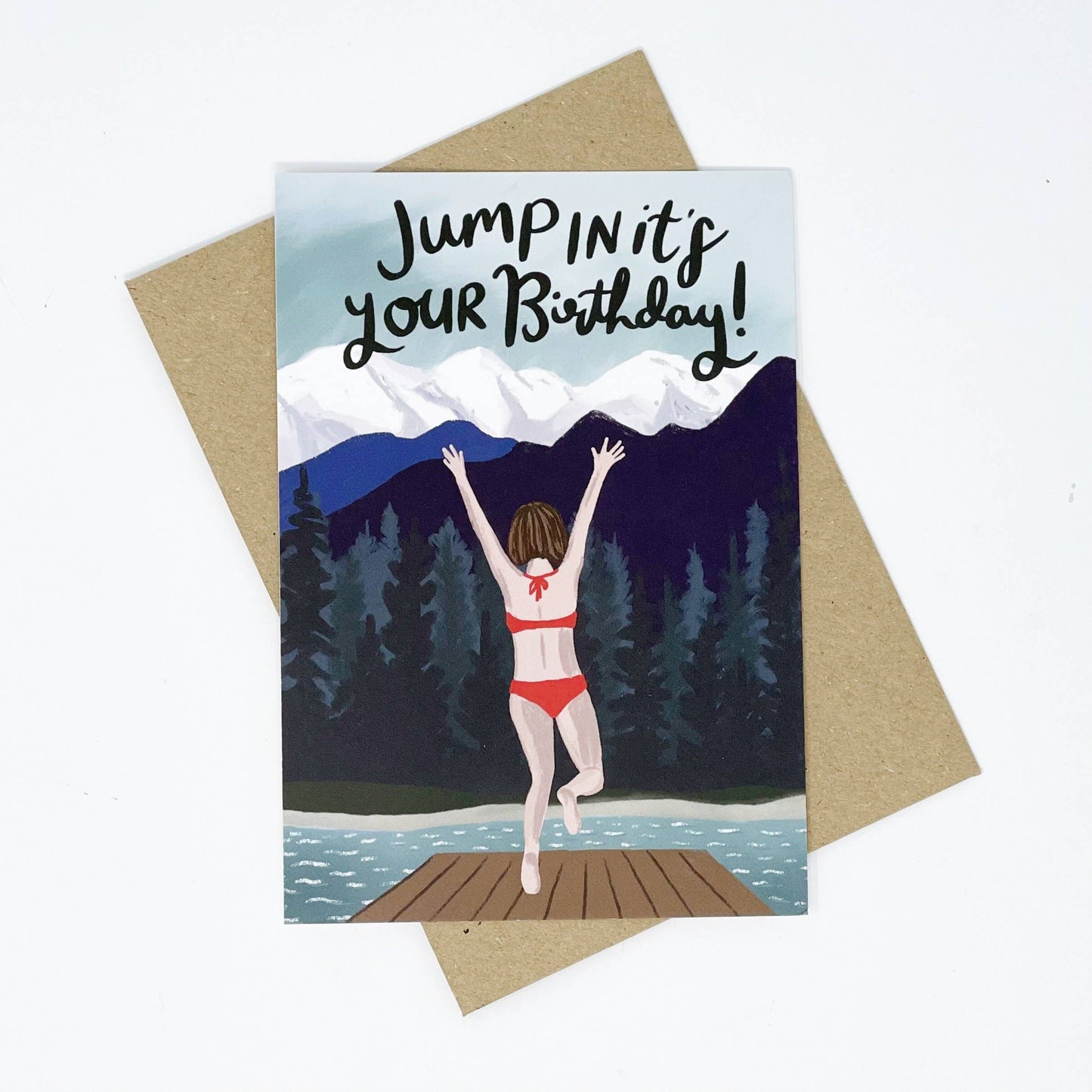 JUMP IN IT’S YOUR BIRTHDAY CARD | LOMOND PAPER CO