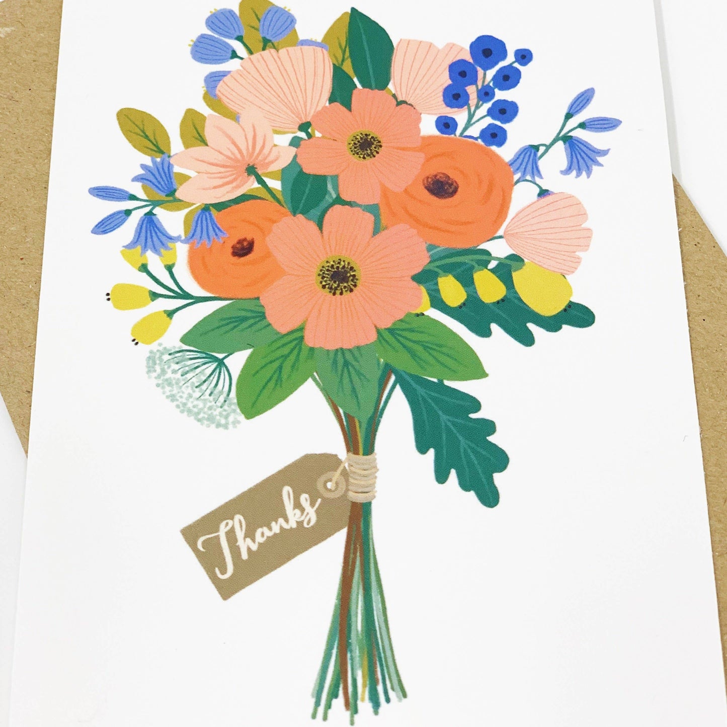 Lomond Paper Co - Thank You - Bunch of Flowers