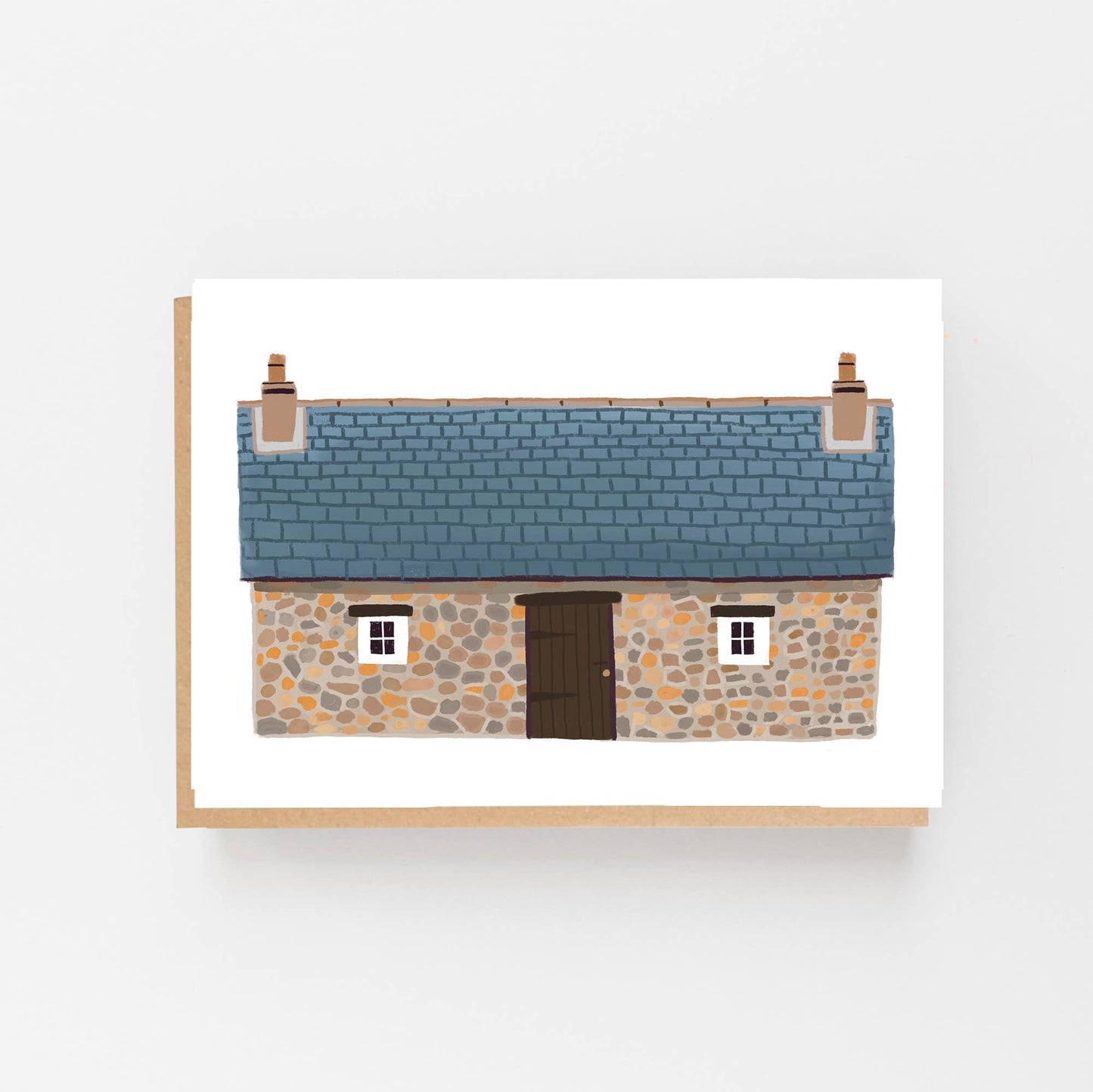 Lomond Paper Co - Scottish Bothy - Colour Blank Card