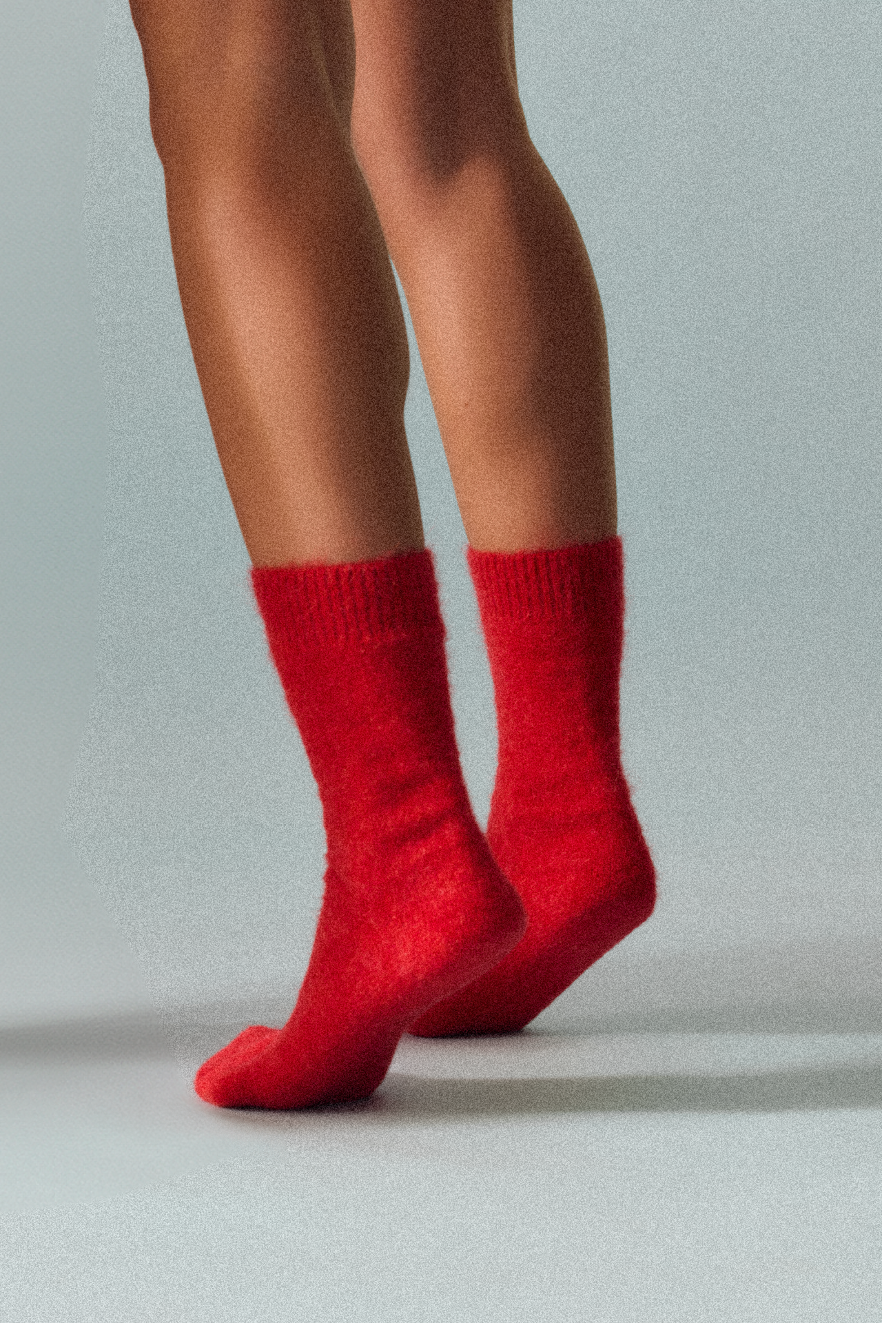 Pairs Socks - Postbox Red Ultra Soft Alpaca Socks