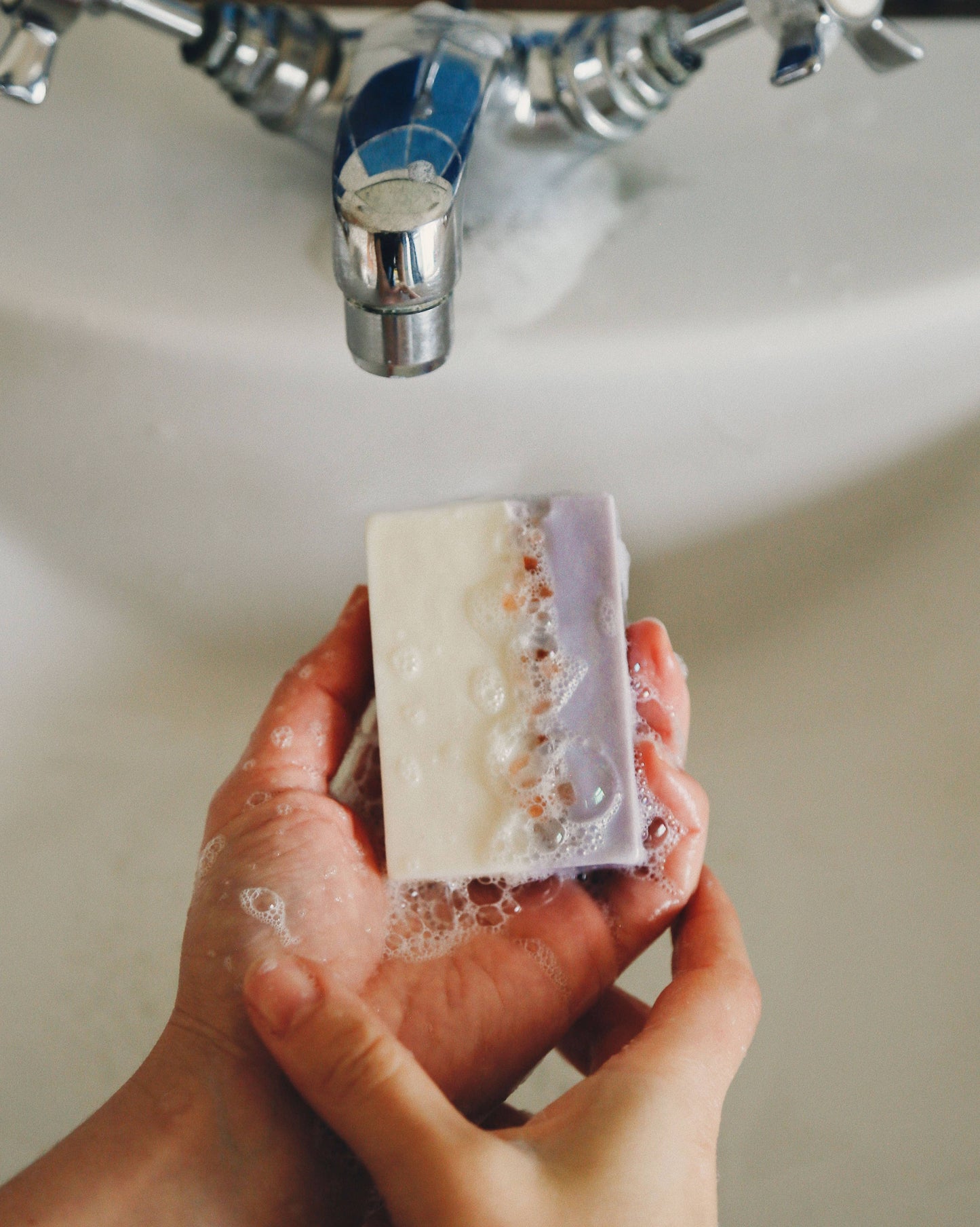 LAVENDER, MANDARIN, CORIANDER AND CEDAR| SALT SOAP | DOOK