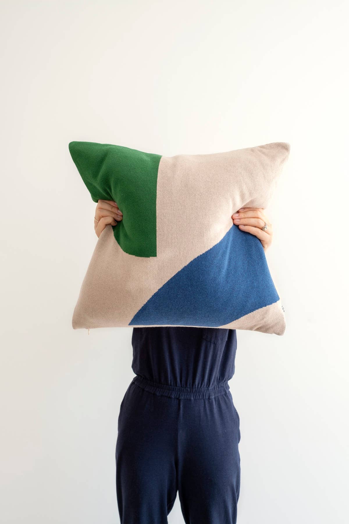 COTTON KNIT CUSHION | ILO PINK | SOPHIE HOME