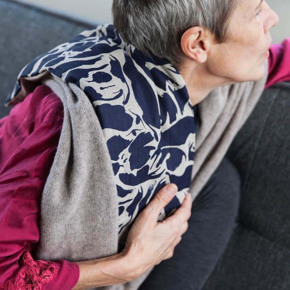 WHEAT BAG | LINEN | NAVY | BLÄSTA HENRIËT