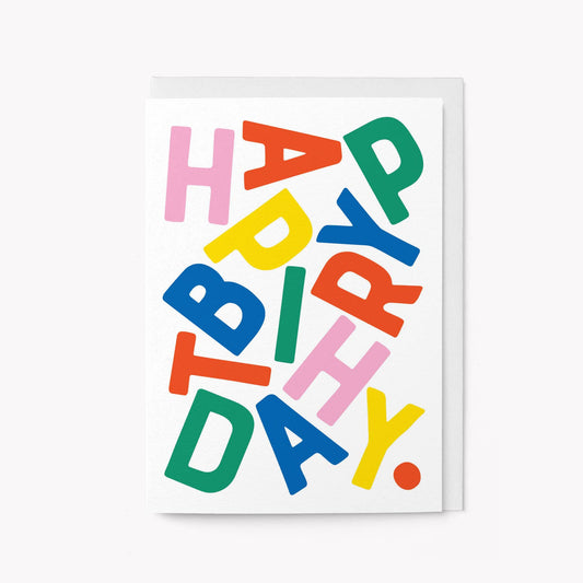 GRAPHIC FACTORY | GREETINGS CARD | HAPPY BIRTHDAY
