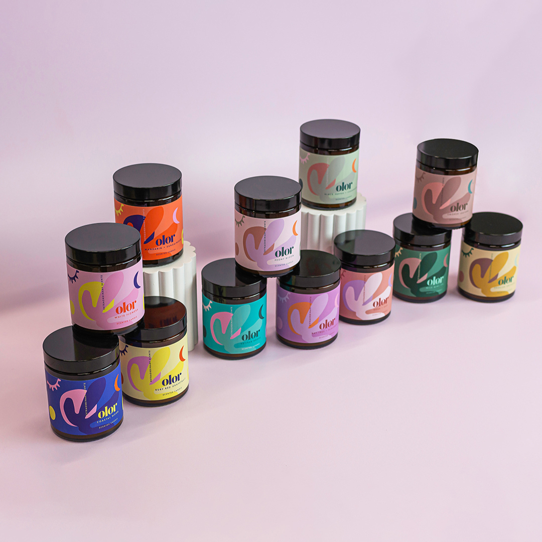 OLOR - Black Pepper + Cedarwood Jar Candle