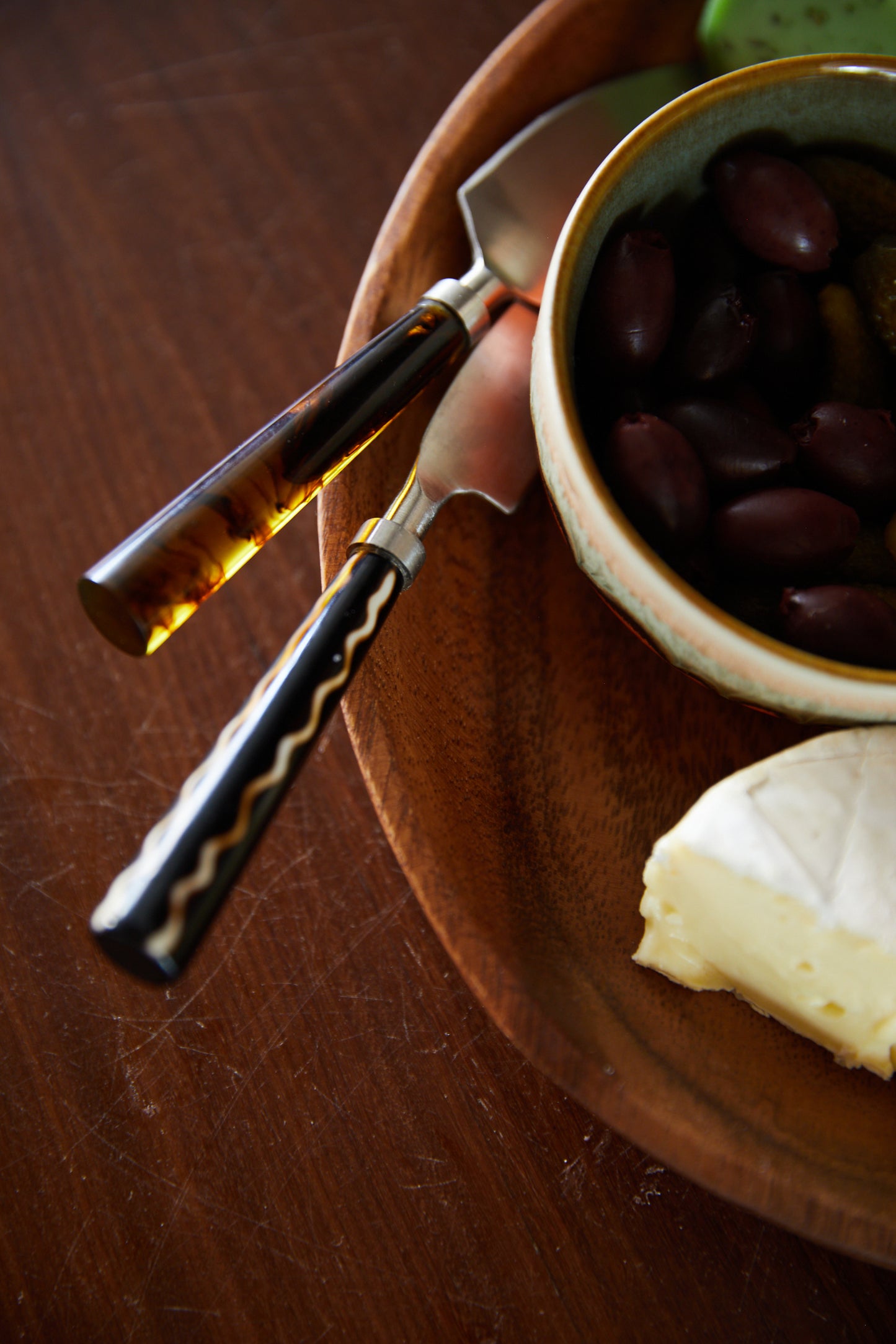 HKLIVING |CHEESE KNIVES |SET OF 3 | HAVANA