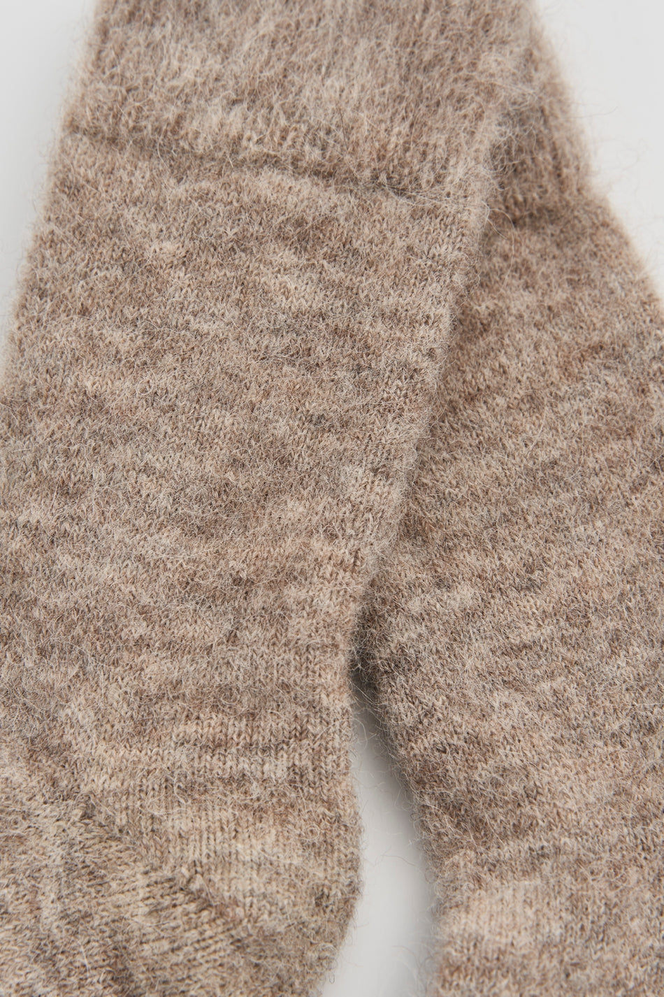 Pairs Socks - Hare Grey Ultra Soft Alpaca Bed Socks