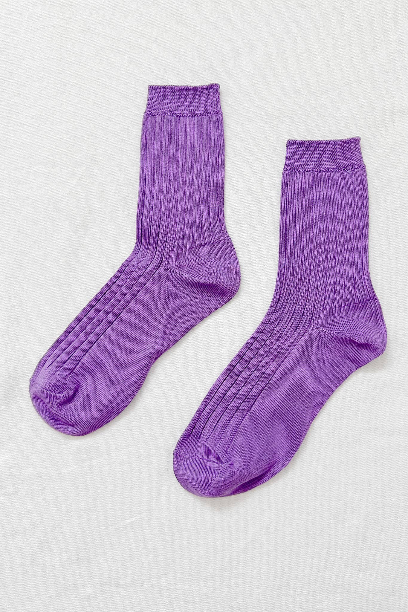 HER SOCKS | VARIOUS COLOURS | MERCERIZED COMBED COTTON RIB | LE BON SHOPPE