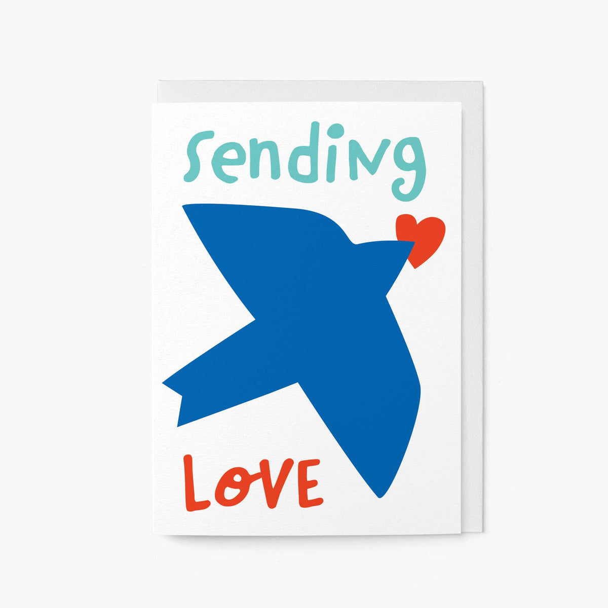 Graphic Factory - Sending love - Greeting Card