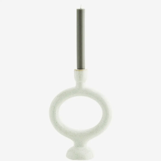 STONEWARE CANDLE HOLDER | MADAM STOLTZ