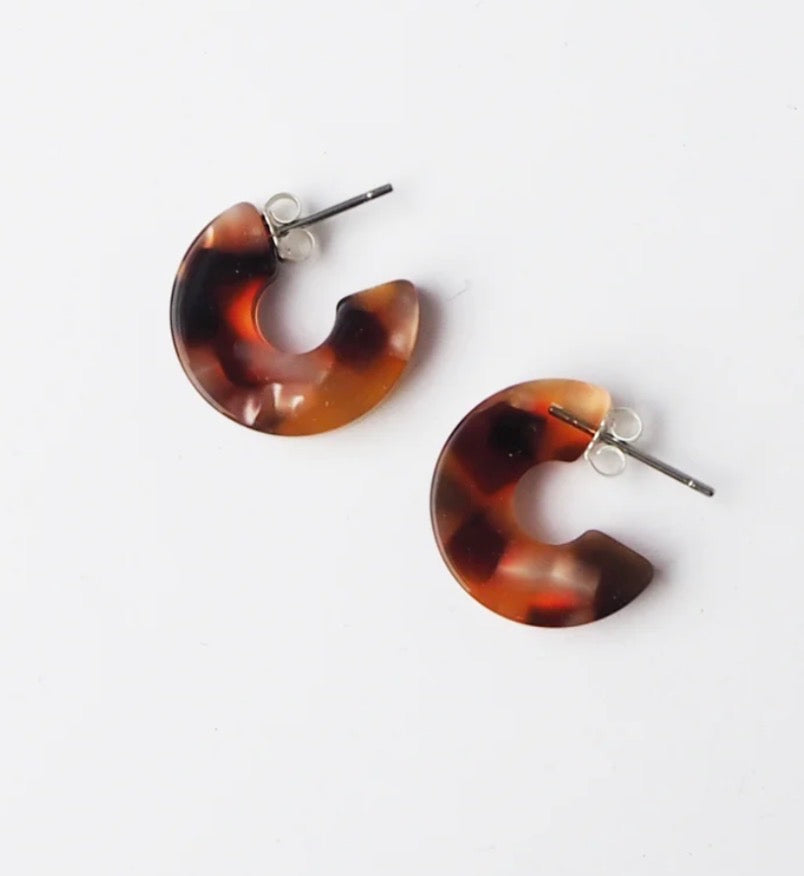 Custom Made Rosa Super Mini Hoops