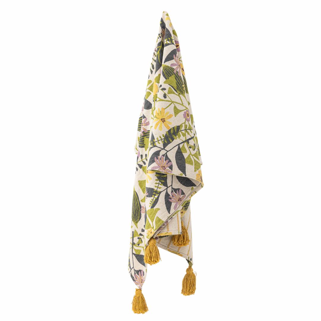 Camelie Throw| creative collection | Multi Coloured |Mixed Fibers