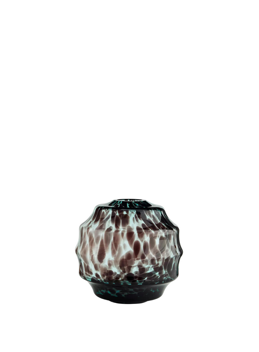 JUDITH VASE | GLASS | TEAL BROWN | MADAM STOLTZ