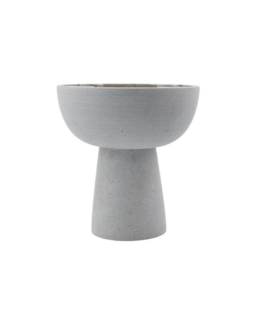 MARB CANDLE HOLDER BOWL | GREY | POLYSTONE | BY HOUSE DOCTOR