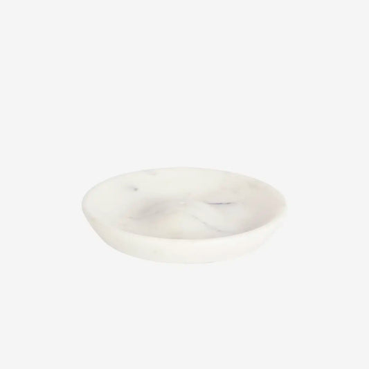 MARBLE INCENSE HOLDER | WHITE | MADAM STOLTZ