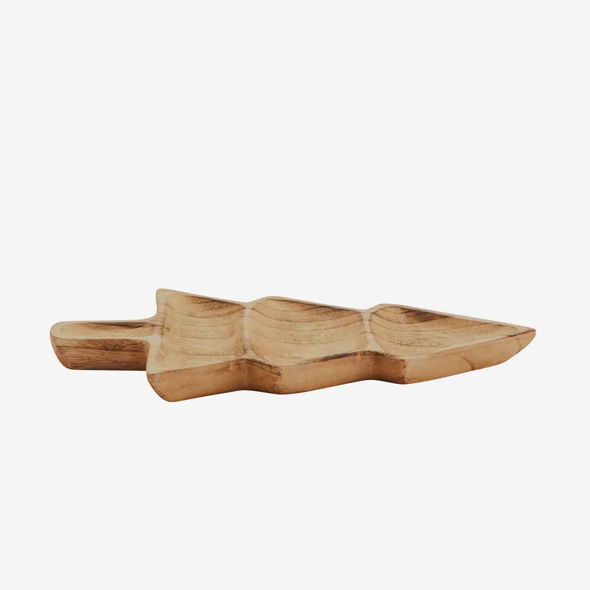WOODEN CHRISTMAS TREE TRAY | NATURAL | MADAM STOLTZ