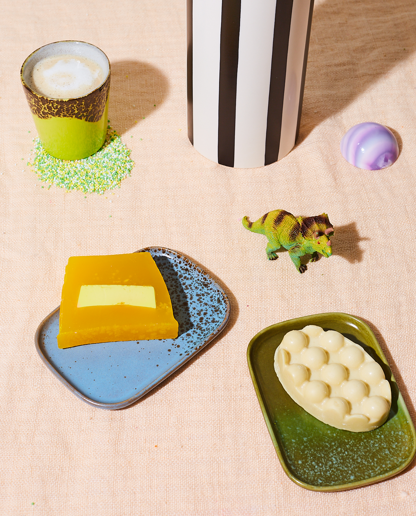 HKLIVING | 70s CERAMICS SMALL TRAY | SET OF 2 | ATLAS
